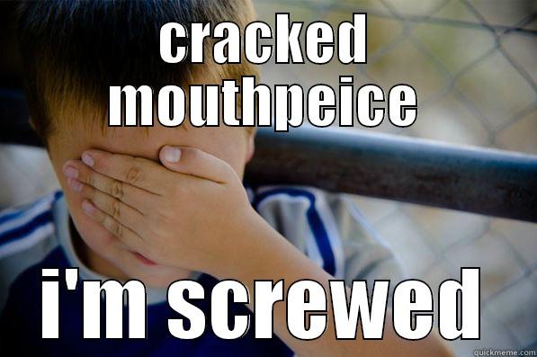 CRACKED MOUTHPEICE I'M SCREWED Confession kid