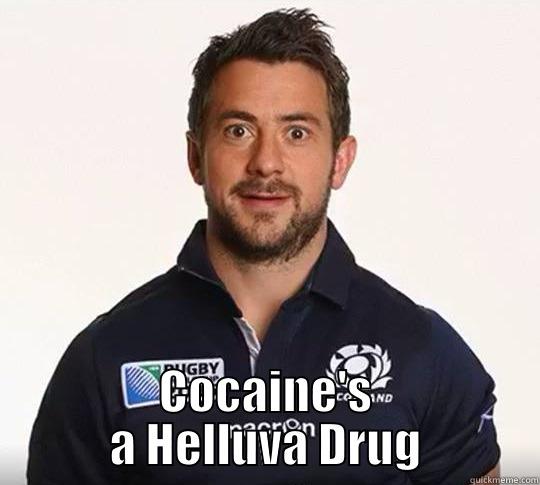  COCAINE'S A HELLUVA DRUG Socially Awkward Penguin