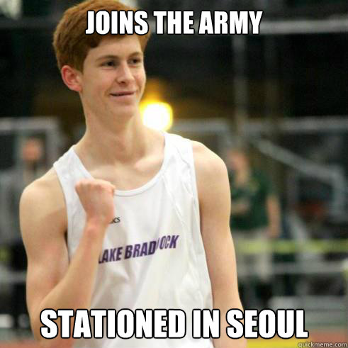 Joins the Army Stationed In Seoul  Success Ginger