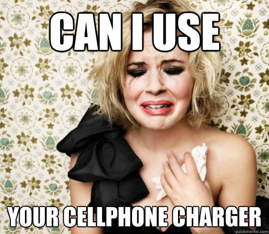 Can I use Your Cellphone Charger  