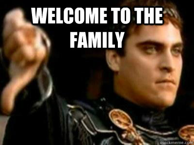 Welcome to the Family   Downvoting Roman