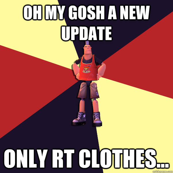 OH MY GOSH A NEW UPDATE Only rt clothes...  MicroVolts
