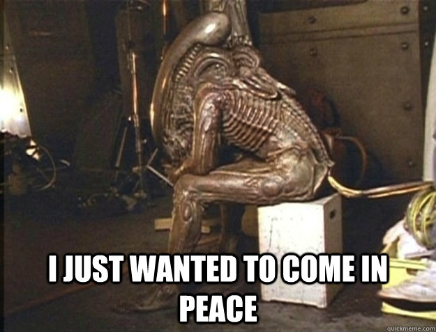  i just wanted to come in peace -  i just wanted to come in peace  Misc