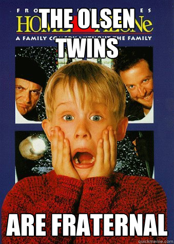 The Olsen Twins Are Fraternal - The Olsen Twins Are Fraternal  90s World Problem