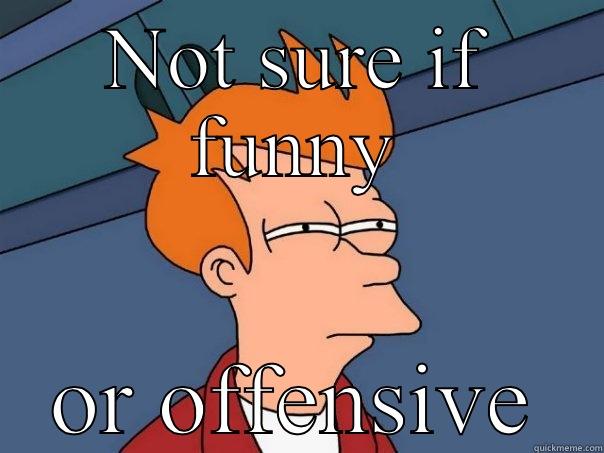 NOT SURE IF FUNNY OR OFFENSIVE Futurama Fry