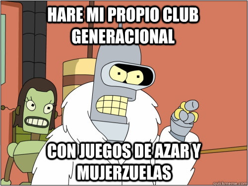 Hare mi propio club generacional con juegos de azar y mujerzuelas  Blackjack Bender