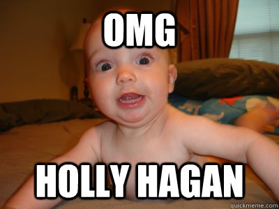 Omg Holly Hagan  So Excited