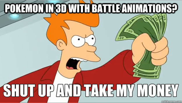 Pokemon in 3d with battle animations?    