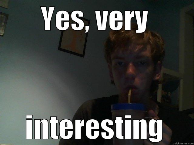 YES, VERY INTERESTING Socially Awkward Penguin