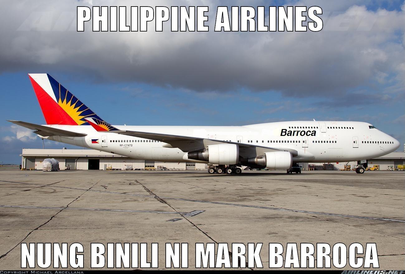 PHILIPPINE AIRLINES NUNG BINILI NI MARK BARROCA Misc