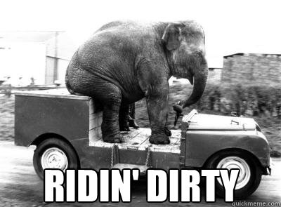Ridin' Dirty  Elephant Ridin Dirty