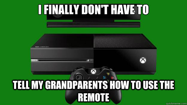 I finally don't have to Tell my Grandparents how to use the remote - I finally don't have to Tell my Grandparents how to use the remote  XBox Capitalist