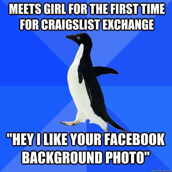 meets girl for the first time for craigslist exchange 