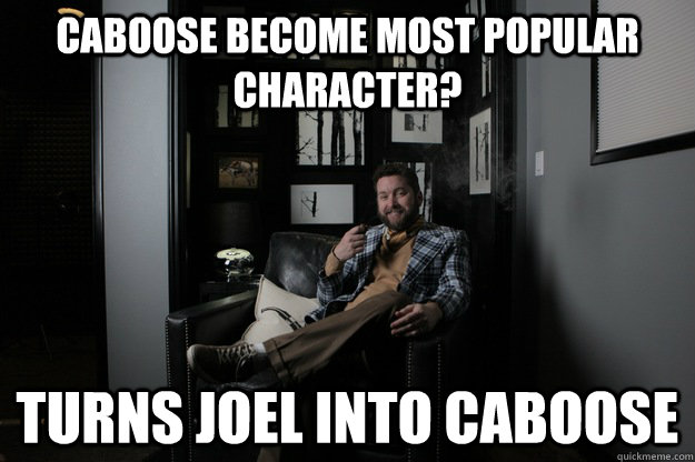 Caboose become most popular character? Turns Joel INTO Caboose  benevolent bro burnie