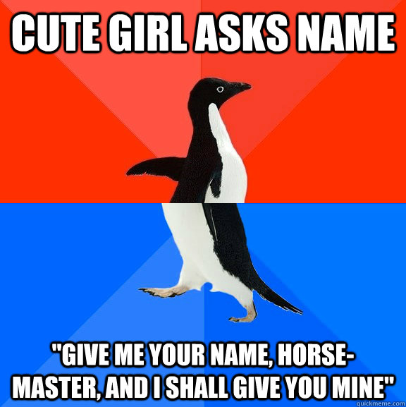 cute girl asks name 