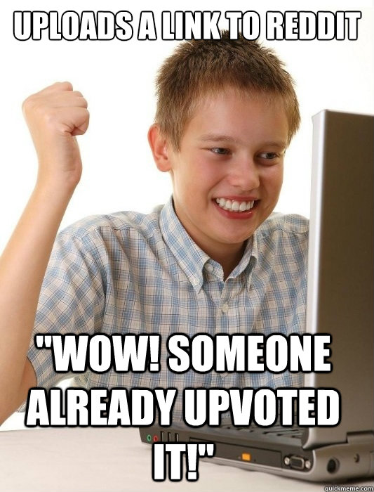 Uploads a link to reddit 