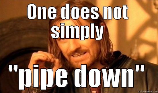 ONE DOES NOT SIMPLY 