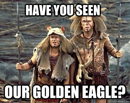 Have you seen Our Golden Eagle? - Have you seen Our Golden Eagle?  Baby Thief Brownies
