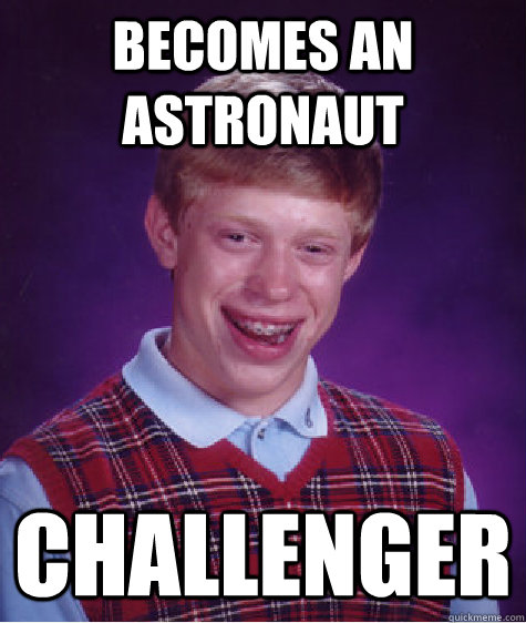 Becomes an astronaut Challenger - Becomes an astronaut Challenger  Misc