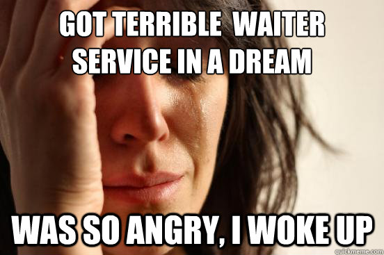 gay waiters terrible service shemales sucking own cock