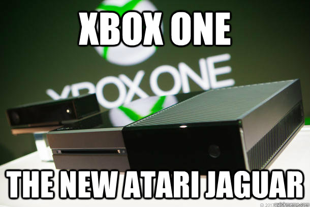 Xbox one the new atari jaguar  