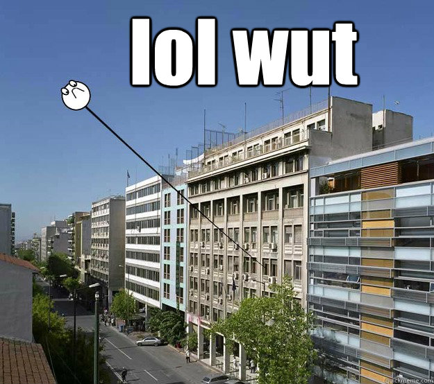 lol wut  long neck reaction meme
