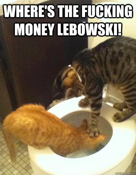 Where's the fucking money lebowski!  - Where's the fucking money lebowski!   Misc