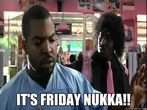  IT'S FRIDAY NUKKA!!  PINKY FRIDAY