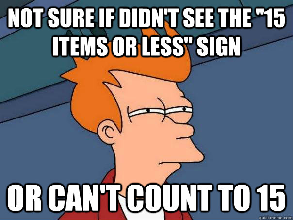 not sure if didn't see the 