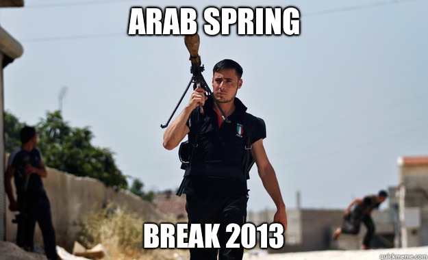 Arab Spring  Break 2013    Ridiculously Photogenic Syrian Soldier