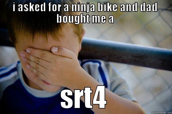 I ASKED FOR A NINJA BIKE AND DAD BOUGHT ME A SRT4 Confession kid