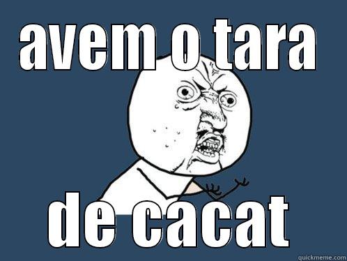AVEM O TARA DE CACAT Y U No