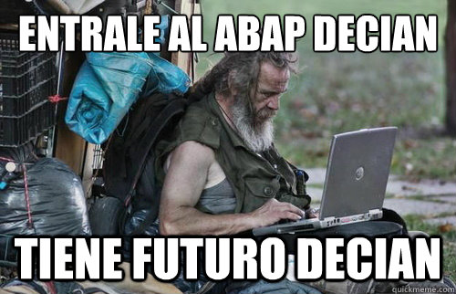 Entrale al ABAP Decian Tiene Futuro Decian  - Entrale al ABAP Decian Tiene Futuro Decian   Homeless Geek