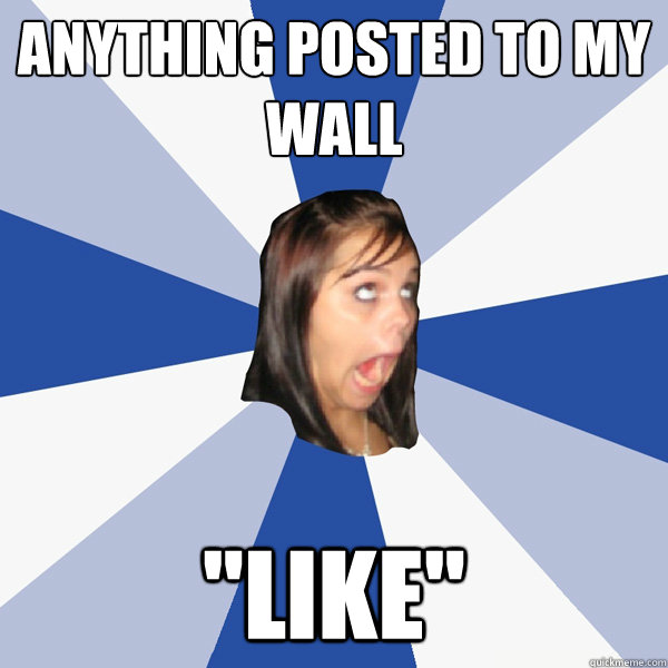 anything posted to my wall 