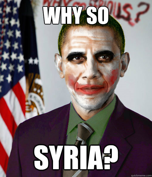 Why So Syria?  