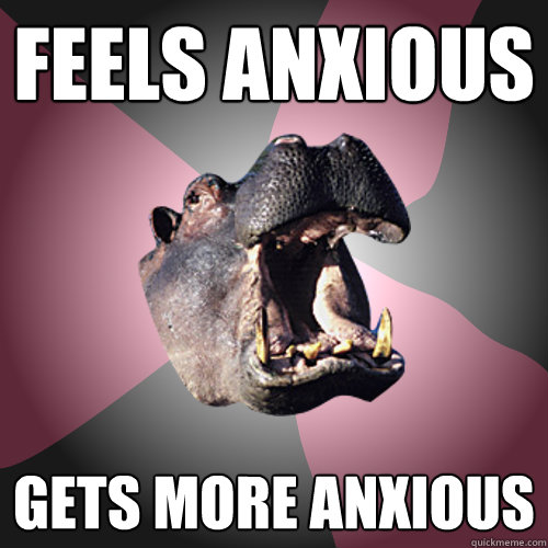 feels anxious gets more anxious - feels anxious gets more anxious  Health Anxiety Hippo