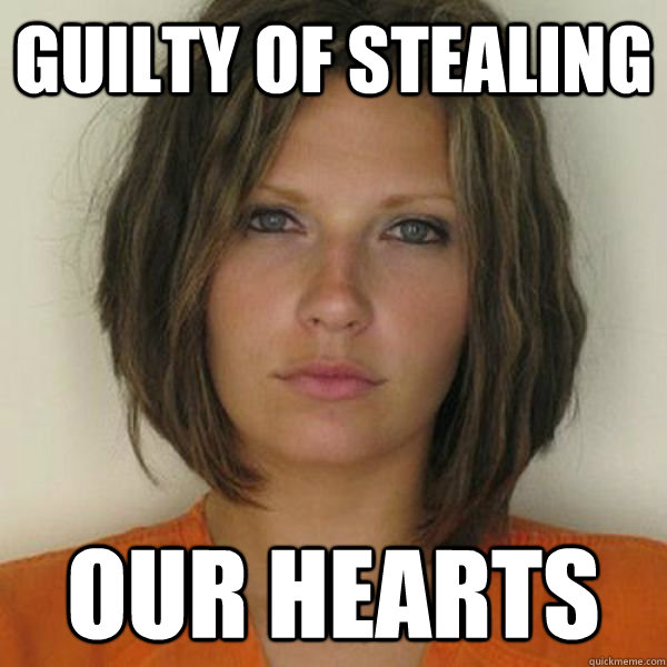 guilty of stealing our hearts  Attractive Convict