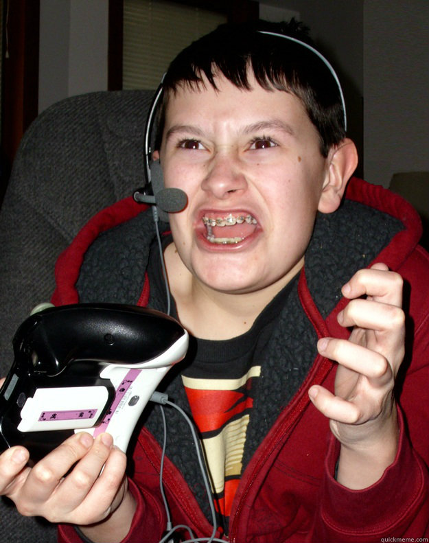    Angry Gamer Kid