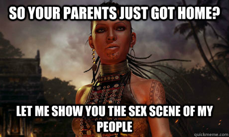 So your parents just got home? let me show you the sex scene of my people - So your parents just got home? let me show you the sex scene of my people  Misc