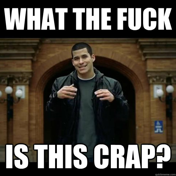 what the fuck is this crap?  Hypocrite Bethke