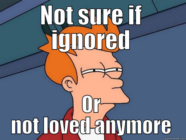 NOT SURE IF IGNORED OR NOT LOVED ANYMORE Futurama Fry