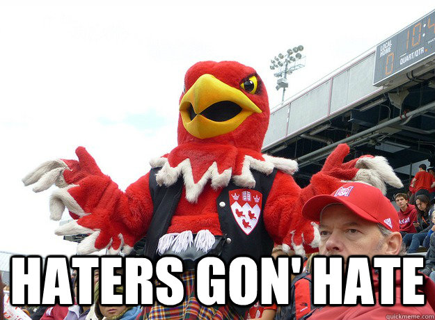  Haters gon' hate  Marty the Martlet