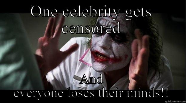 I mean...  - ONE CELEBRITY GETS CENSORED AND EVERYONE LOSES THEIR MINDS!! Joker Mind Loss