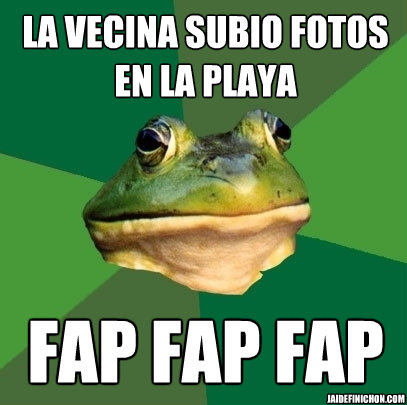 la vecina subio fotos en la playa fap fap fap jaidefinichon.com  Foul Bachelor Frog