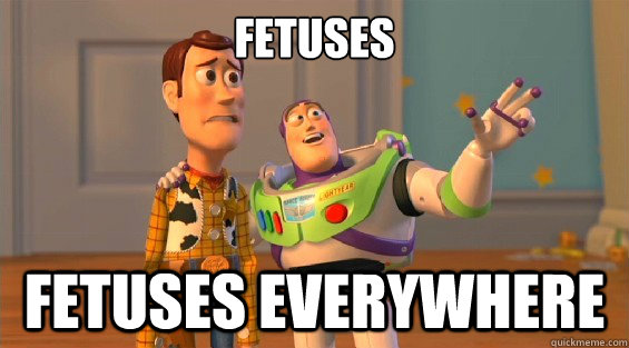 Fetuses fetuses everywhere - Fetuses fetuses everywhere  boromirs everywhere