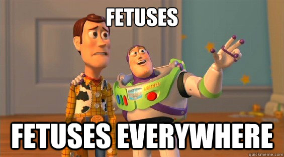 Fetuses fetuses everywhere  boromirs everywhere