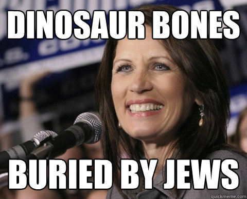 Dinosaur bones Buried by jews  