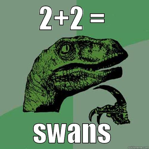 2+2 = SWANS Philosoraptor