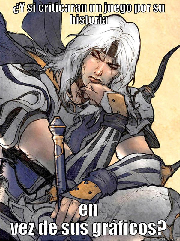 ¿Y SI CRITICARAN UN JUEGO POR SU HISTORIA EN VEZ DE SUS GRÁFICOS? Misc