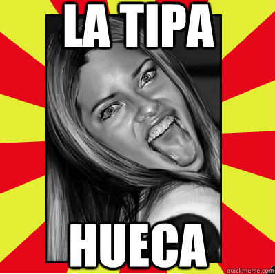 la tipa hueca  